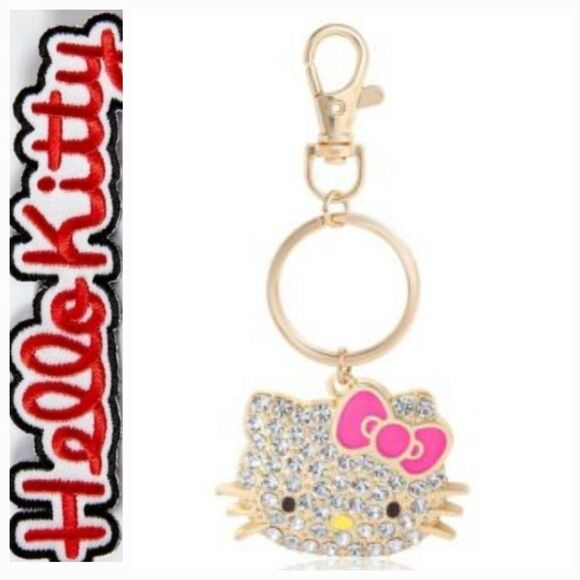 Hello Kitty | Other | Hello Kitty Pave Crystal Bling Embellished ...